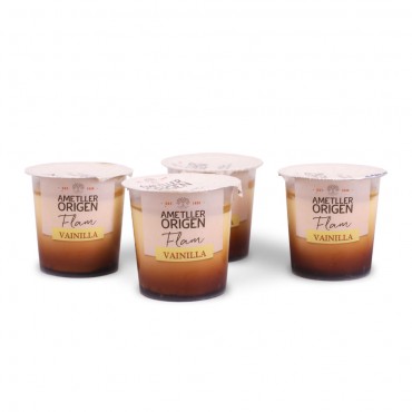 AMETLLER FLAN VAINILLA 110GR X4
