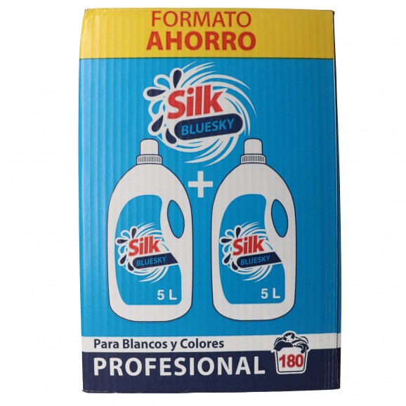 SILK DETERG. LIQ. BLUESKY 2X90 DOSIS 10L