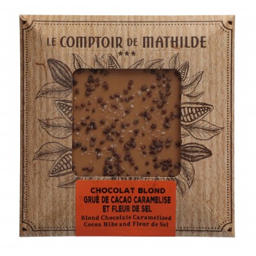 C.M CHOCO BLOND CACAO&FLEUR SEL TAB.80G