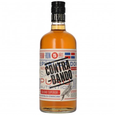 Rom de 5 anys, 70 cl. Contrabando