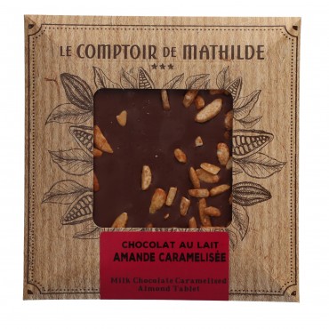 C.M CHOCO ALMENDRAS TAB.80G