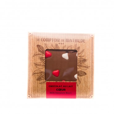 C.M CHOCO COEUR LAIT TAB.80G