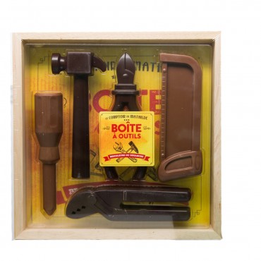 C.M CAJA HERRAMIENTAS 3 CHOCOS 190G