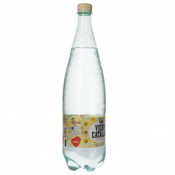 Agua con gas, 1,2 l. Vichy Catalan