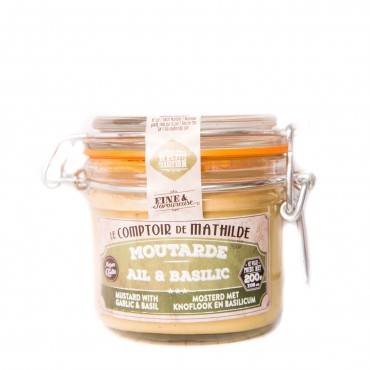 C.M MOUTARDE AIL&BASILIC 100G