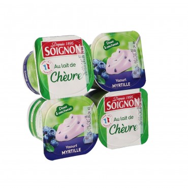 SOIGNON YOGUR CABRA ARANDANOS 125G X 4U.