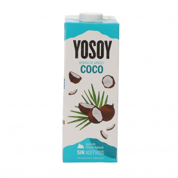 Bebida de coco y arroz, 1 l. Yosoy