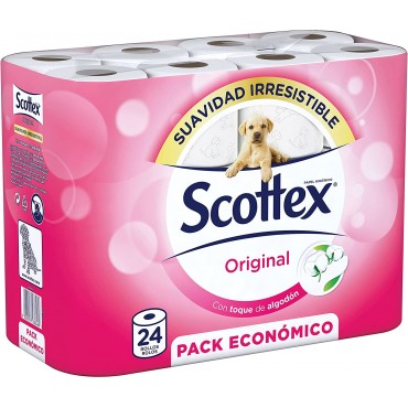SCOTTEX PAPIER HYGIENIQUE 24U