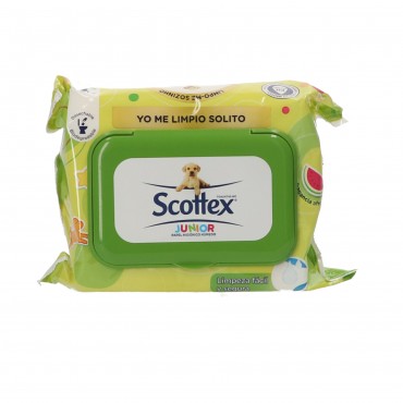 Papier toilette humide junior, 76 unités. Scottex