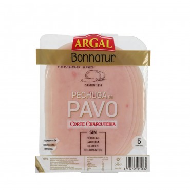 Blanc de dinde Bonnatur, 130 g. Argal