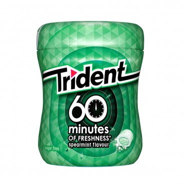 TRIDENT 60MN MENTA VERDA 72G
