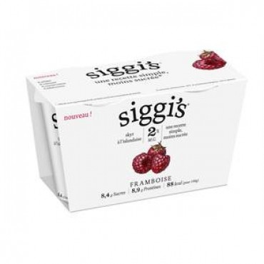SIGGI_S SKYR FRAMBOISE 2X140G