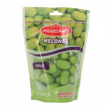 Xiclets amb forma de meló, 165 g. Miguelañez
