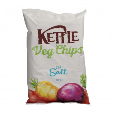 KETTLE VEG CHIPS SAL 100G