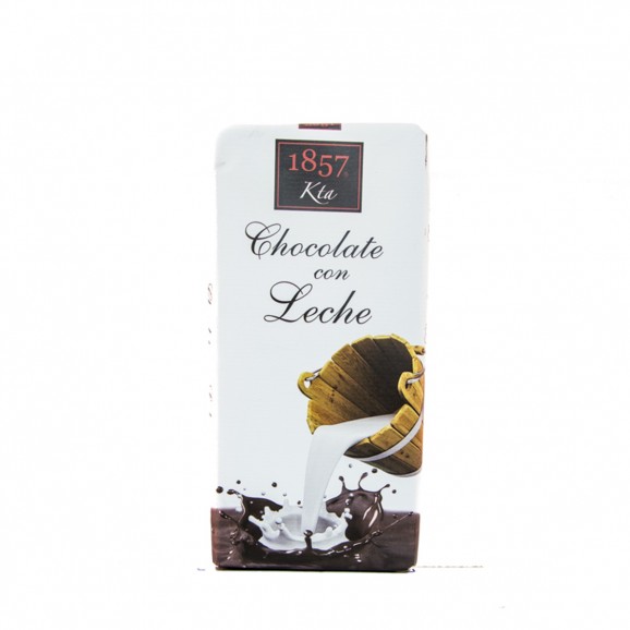 Xocolata amb llet, 125 g. 1857