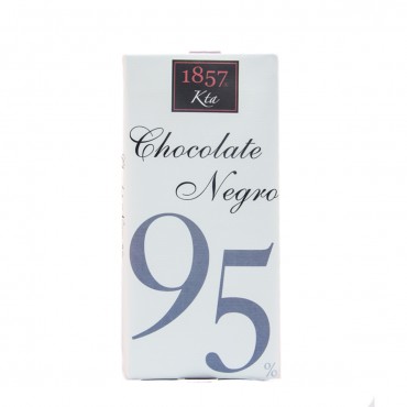 Xocolata negra 95 % de cacau, 125 g. 1857