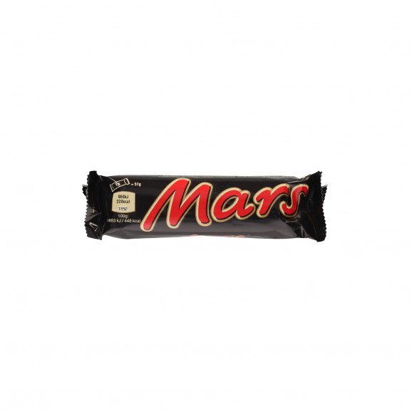 Barreta de xocolata amb caramel, 51 g. Mars