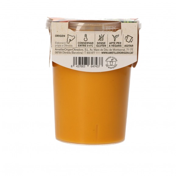 Crema de pastanaga, 485 ml. Ametller