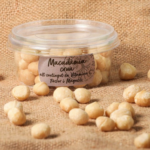 Macadamia cruda, 150 g. Ametller