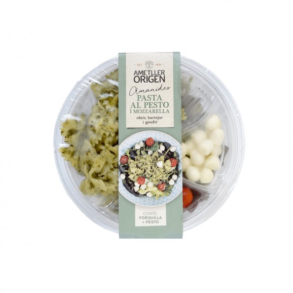 Amanida de mozzarella i pasta, 220 g. Ametller