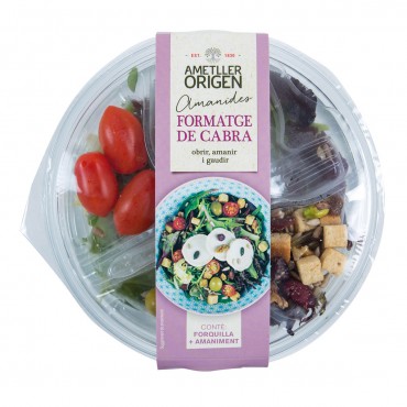 Amanida de formatge de cabra, 175 g. Ametller