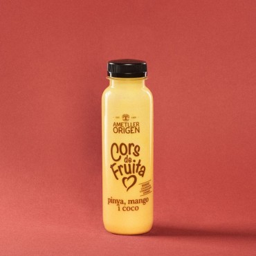 Boisson ananas, mangue et noix de coco, 300 ml. Ametller