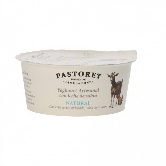 Iogurt de cabra natural, 125 g. Pastoret