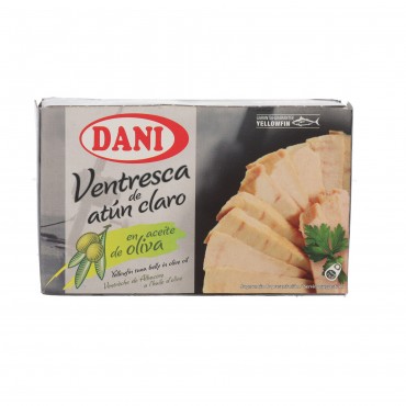Ventrèche de thon à l'huile d'olive, 106 g. Dani