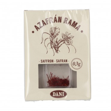 Safran en brins, 0,3 g. Dani