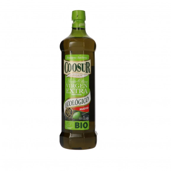 Aceite de oliva virgen extra BIO, 1 l. Coosur