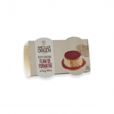 AMETLLER FLAN QUESO 110G X 2U.
