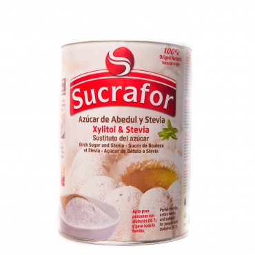 SUCRAFOR SUCRE BOULEAU STEVIA 800G