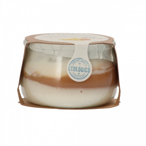 Yogur de plátano y galleta ECO, 135 g. Pastoret