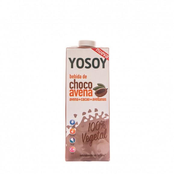 Bebida de chocolate y avena, 1 l. Yosoy