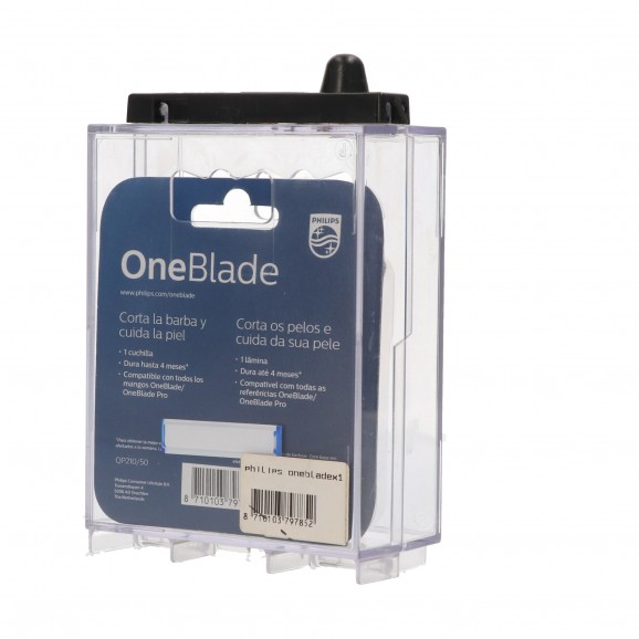 Recambio maquinilla de afeitar Oneblade Pro QP210/50, 1 unidad. Philips