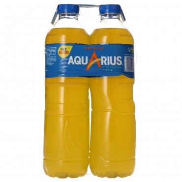 Refresc de taronja, 2 unitats de 1,5 l. Aquarius