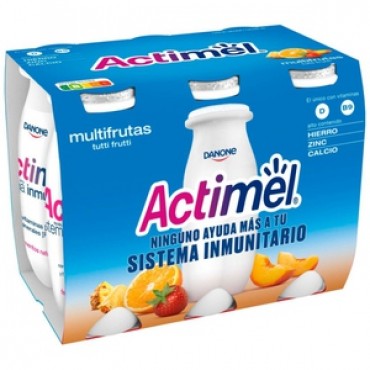 ACTIMEL ARO MULTIFRUITS 8X100G