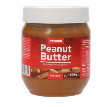 Beurre de cacahuète croustillant, 500 g. Prozis
