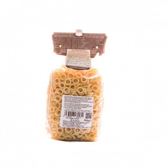 Pasta curta: anelli siciliani, 500 g. La Fabbrica della Pasta di Gragnano