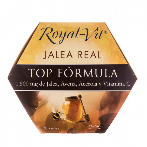 Jalea real top fórmula, 20 unidades. Royal-Vit