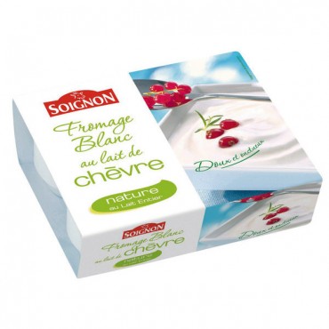 SOIGNON FORMATGE FRESC CABRA 8,4% 100GX4