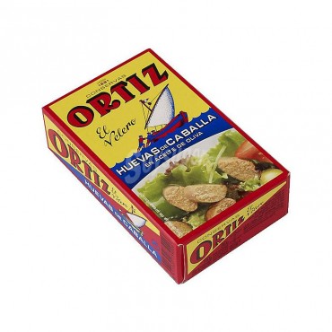 ORTIZ OEUFS MAQUEREAU HUILE OLIVE 110G