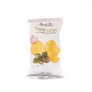 TARTUFLANGHE CHIPS PESTO 100G