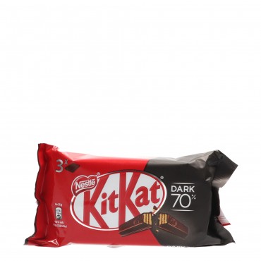 KIT KAT NEGRE 70% 124,5G