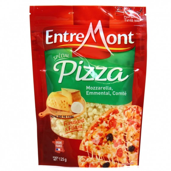 ENTREMONT FORMATGE ESPECIAL PIZZA 125G