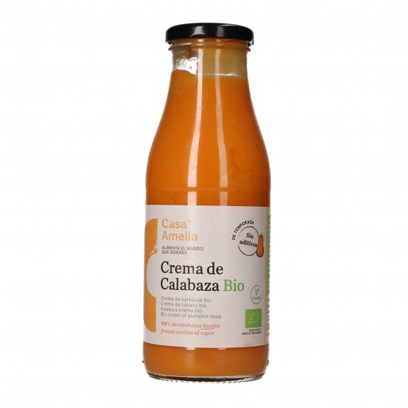 CASA AMELLA CREMA CALABAZA BIO 500ML