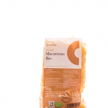 CASA AMELLA MACARRONS BIO 250G