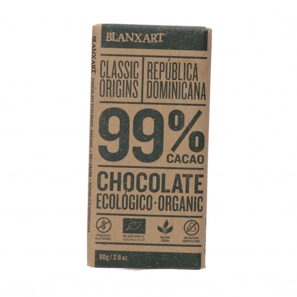 BLANXART NEGRE 99% ECO R.DOMINICANA 80G