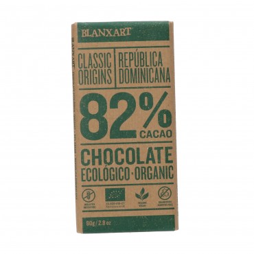 BLANXART NEGRE 82% ECO R.DOMINICANA 75G