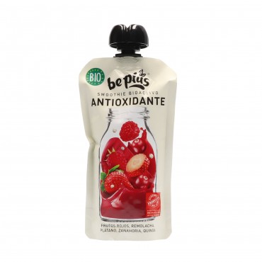 Smoothie antioxydant goût fruits rouges, 150 g. Be Plus